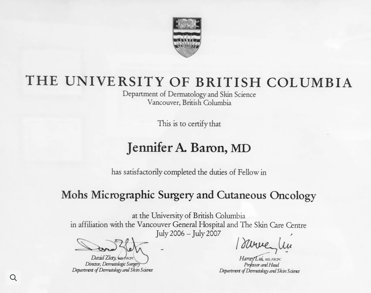 Micrographic Dermatologic Surgery (Mohs) for Skin Cancer